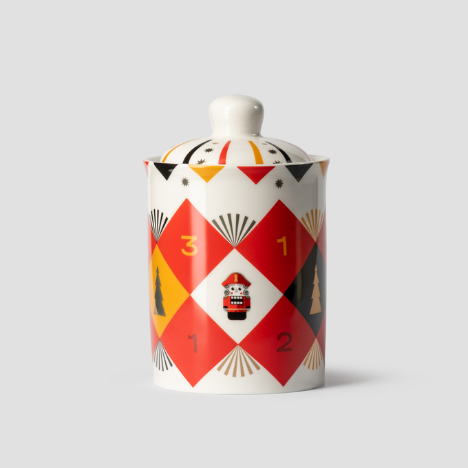 Банка для сладостей Farforite «Щелкунчик» без подарочной упаковки