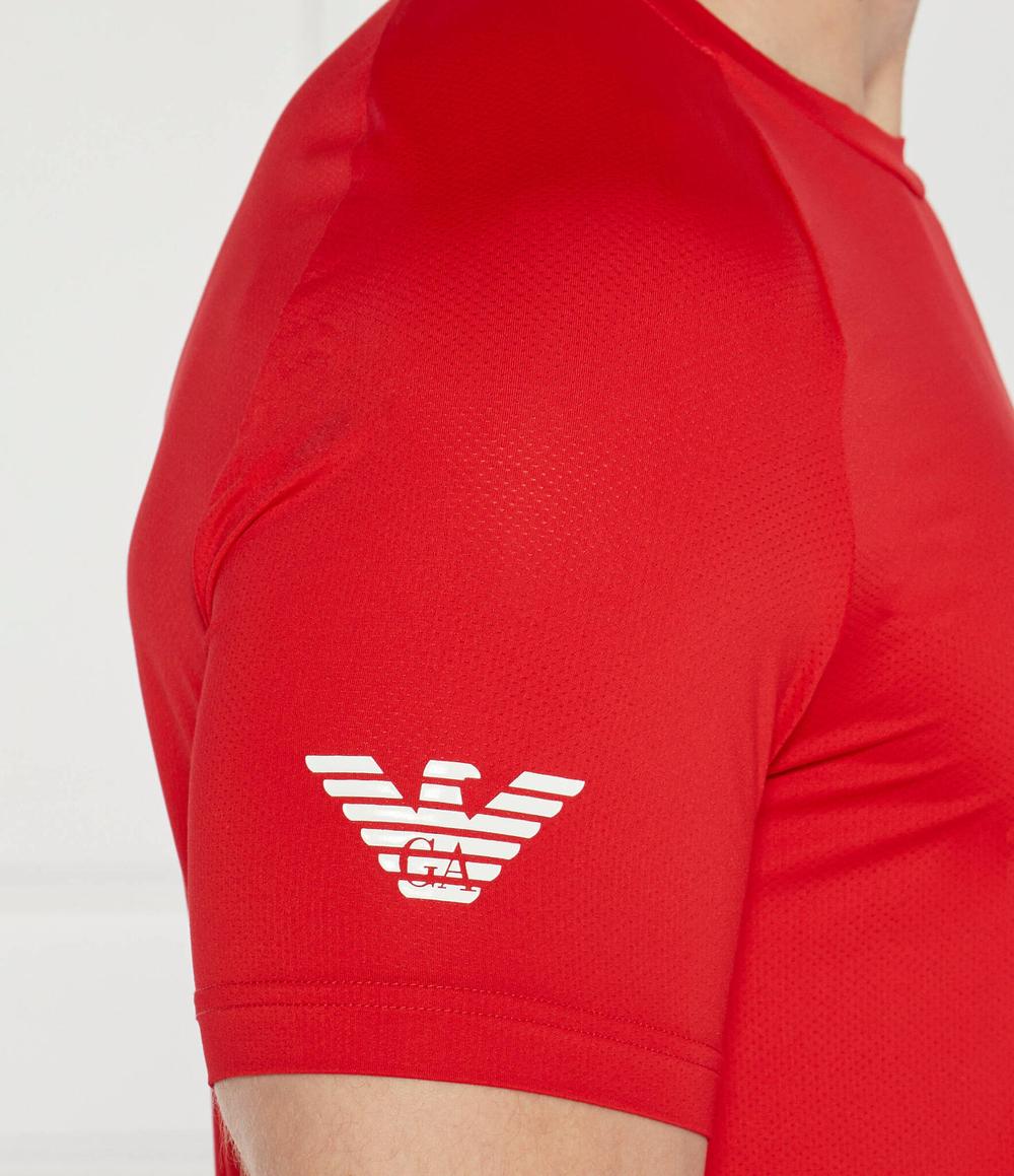 Футболка EA7 - красный(8NPT22 PJEMZ)