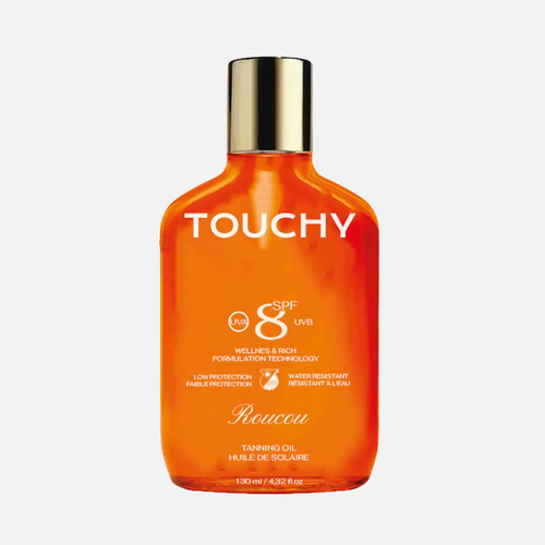 TOUCHY Масло для усиления загара SPF8, 130мл.