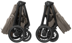 Коляска детская Maxi-Cosi Oxford Plus 3 в 1 с автокреслом CabrioFix Essential black 1978470110 Twillic Truffle/Трюфель