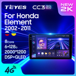 Teyes CC3 2K 10,2"для Honda Element 2002-2011