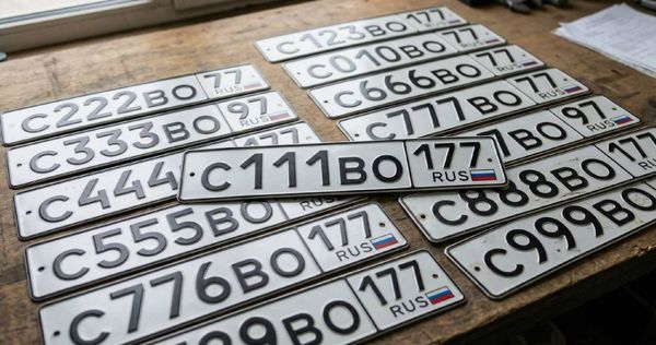 Красивые номера с серией «СВО»: почему цены взлетели до миллиона и как их купить