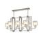 Подвесная люстра Crystal Lux Nicolas SP8 L1000 Nickel/White