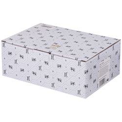 ЧАЙНАЯ ПАРА LEFARD "GRAIN" 220 МЛ СЕРАЯ (КОР=24НАБ.)