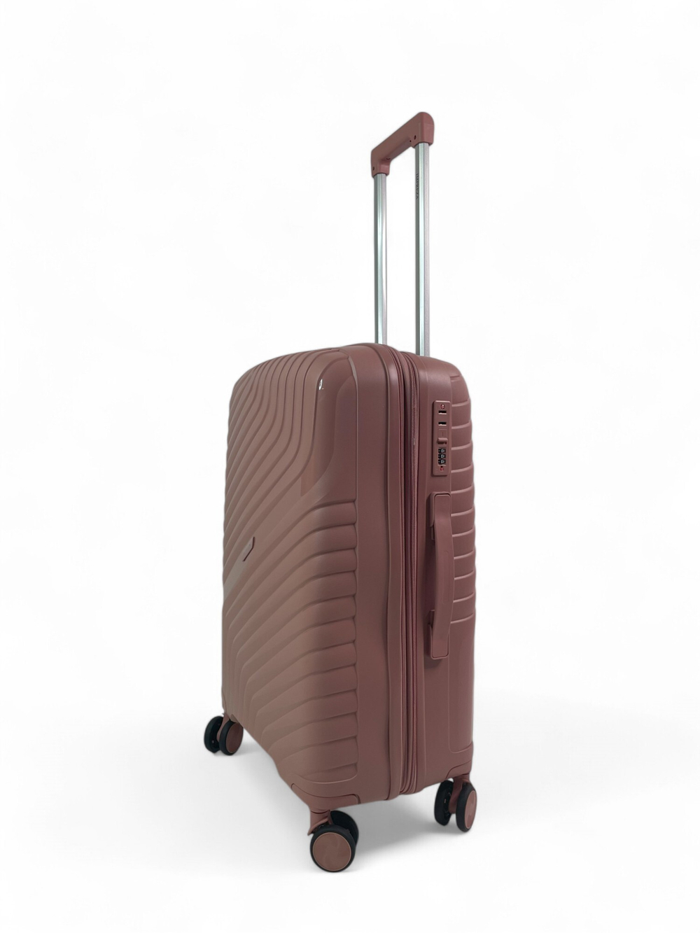 Средний чемодан Impreza PP 713, Пудровый, M+