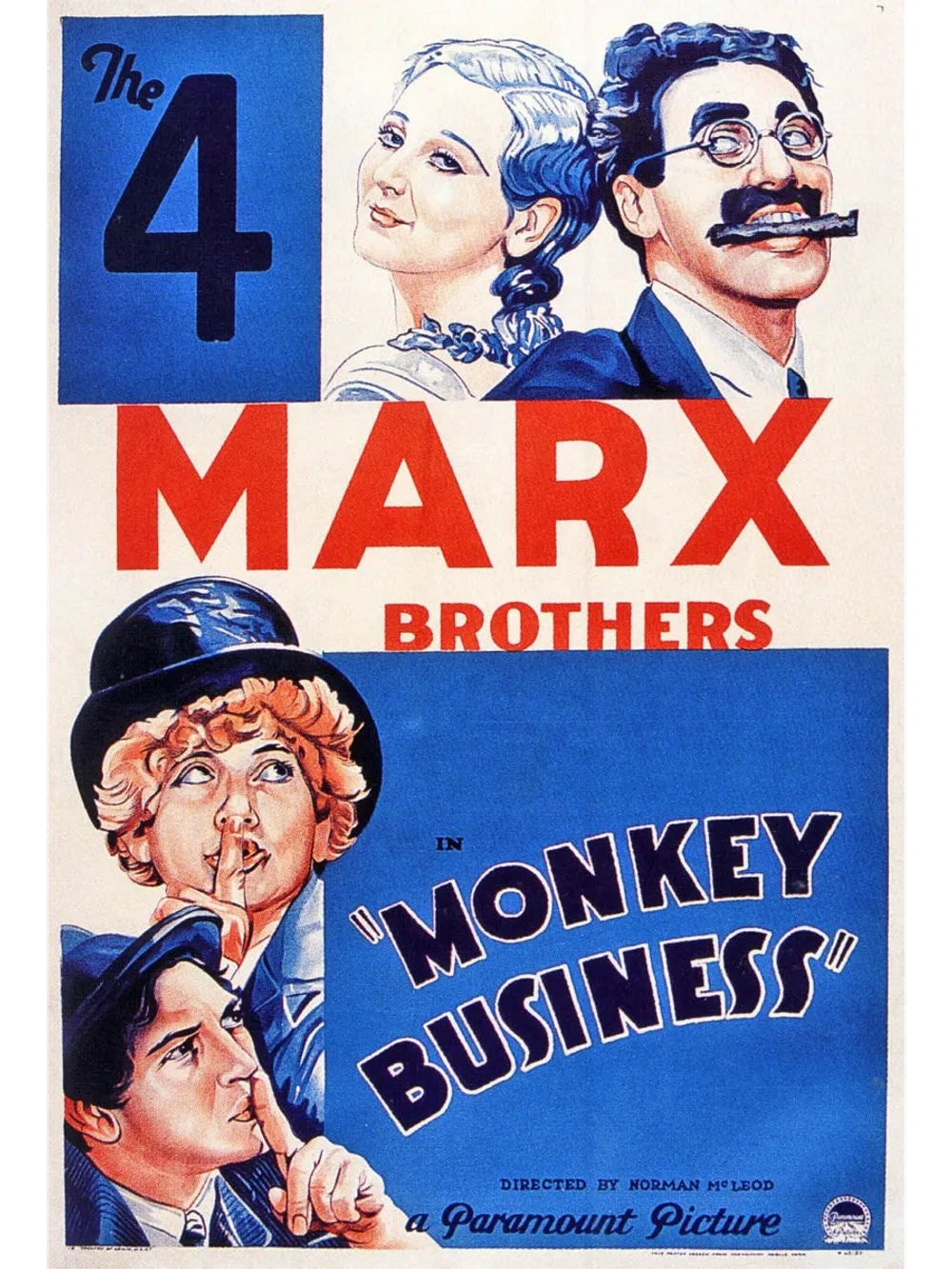 Обезьяньи проделки (1931) (DVD-R)