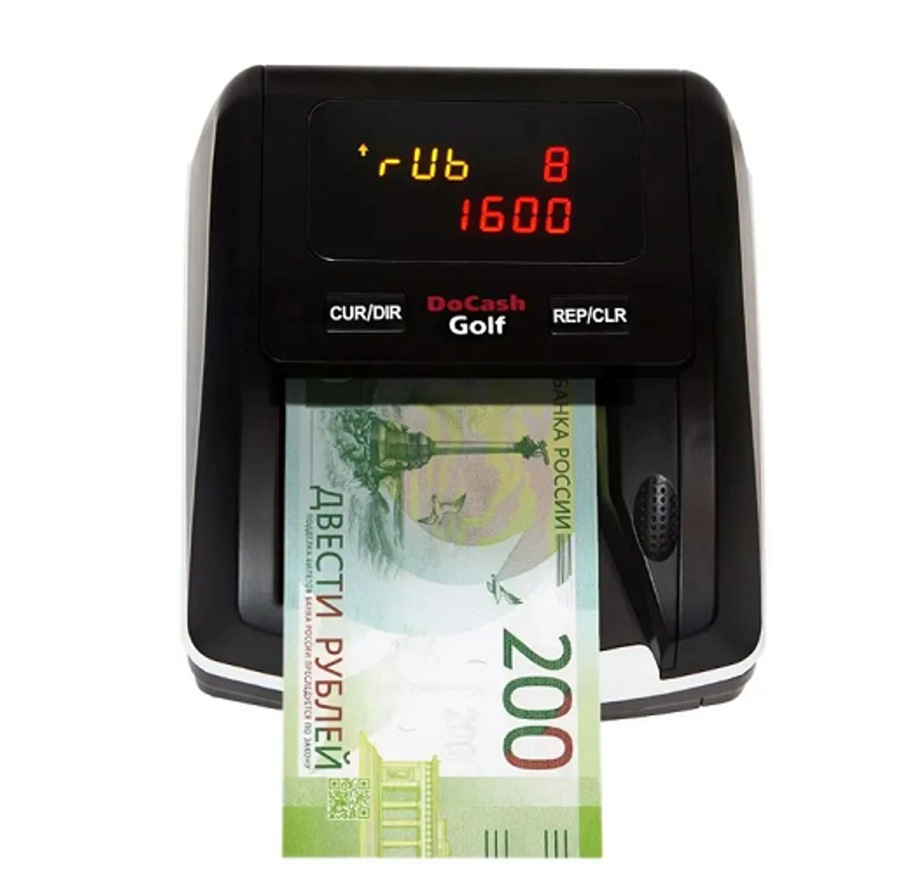 Детектор банкнот автоматический DoCash Golf