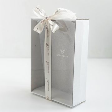 Коробка бренд с прозрачной крышкой 21*15