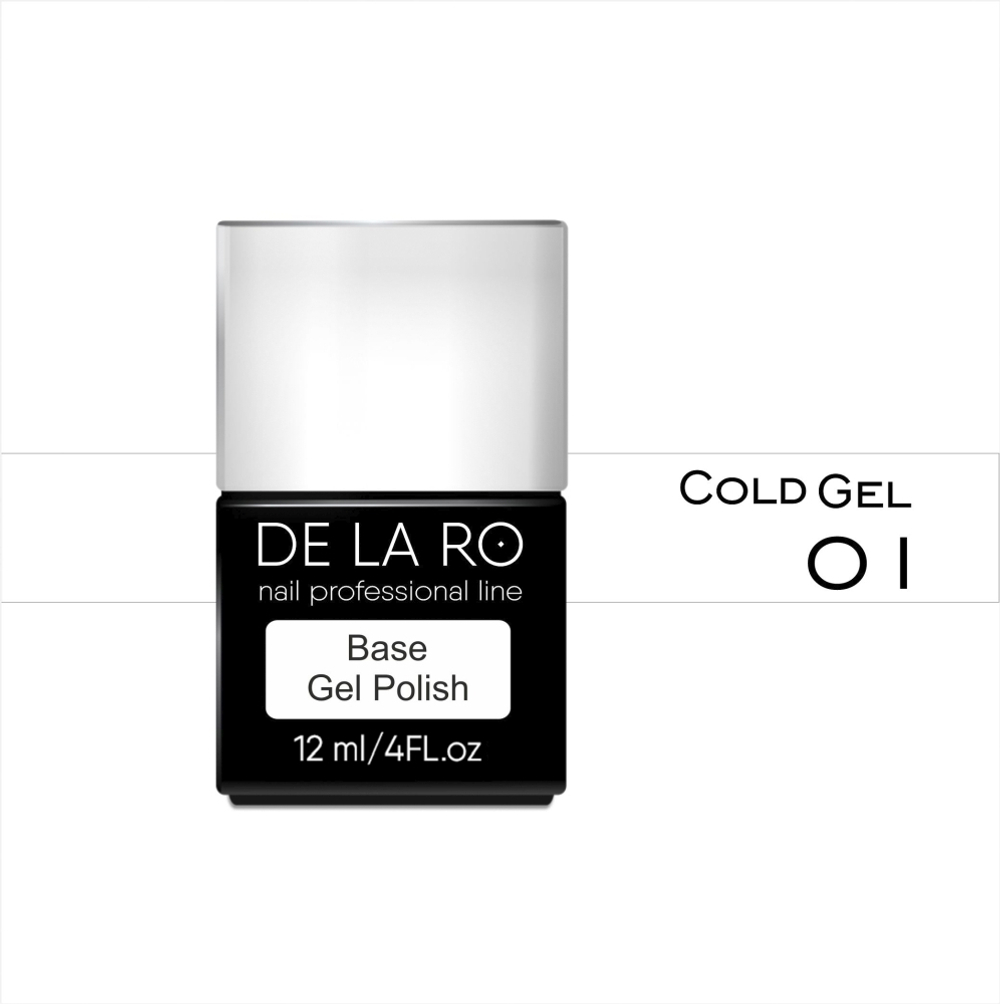 Delaro BASE Cold Gel 01 (средняя вязкость) - 12ml