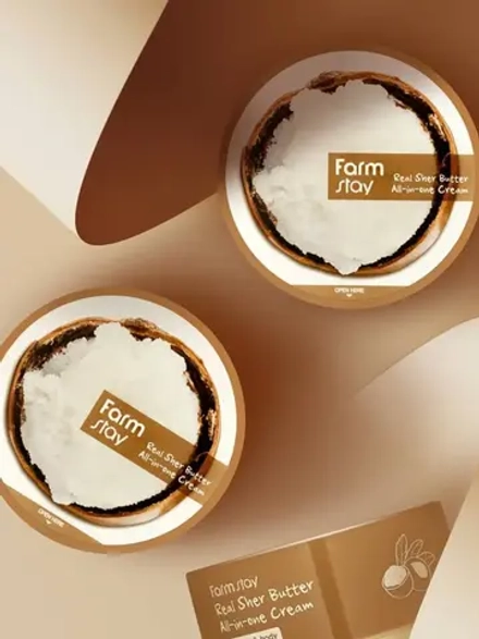 FARMSTAY - КРЕМ ДЛЯ ЛИЦА И ТЕЛА С ЭКСТРАКТОМ КОКОСА REAL COCONUT ALL - IN - ONE CREAM, 300 МЛ.