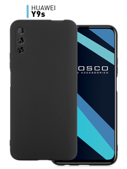 Чехол ROSCO для Huawei Y9s (арт. HW-Y9S-COLOURFUL-BLACK )