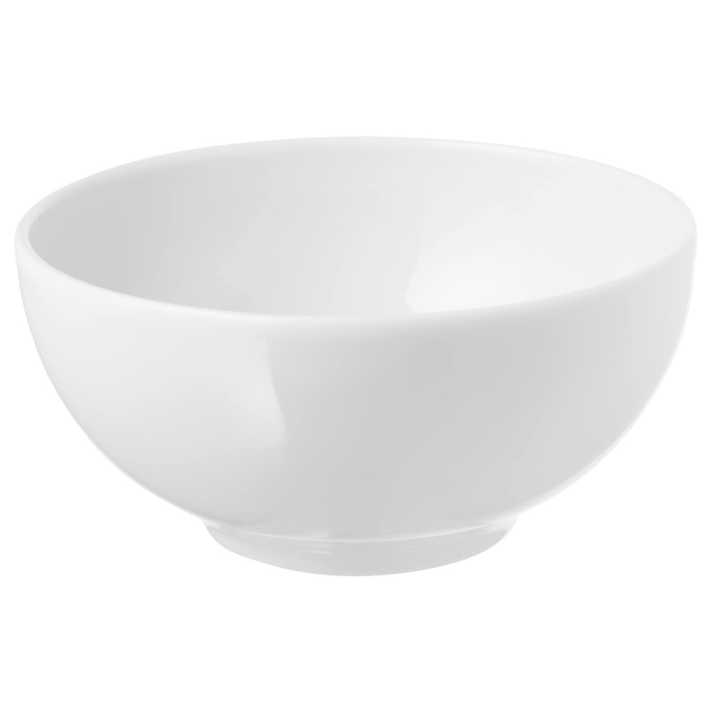 IKEA 365+ Миска, закругленные бока, белая, 13 см