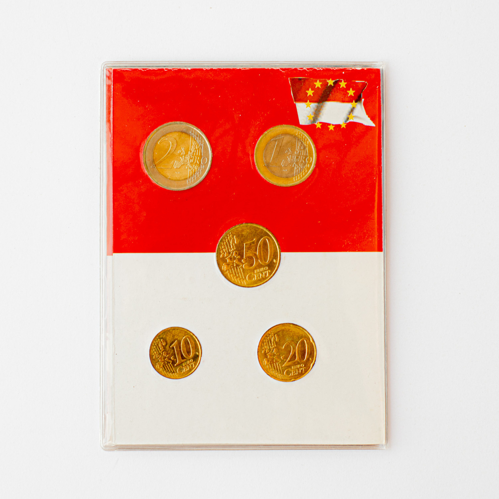 Monaco 2003 UNC Coin Set: 10 cents to 2 euros