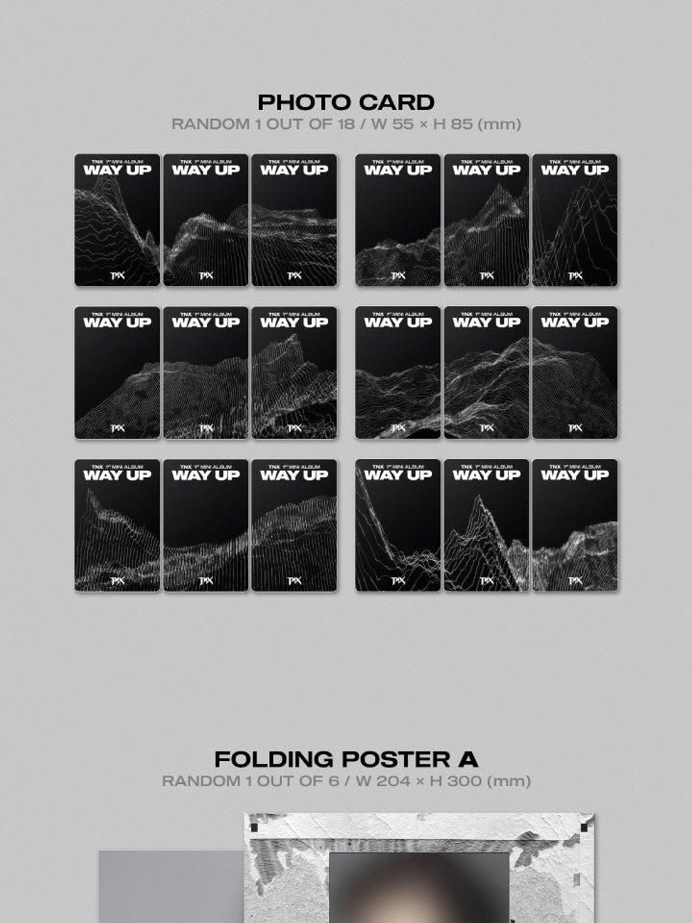 Альбом TNX - WAY UP 1st Mini Album