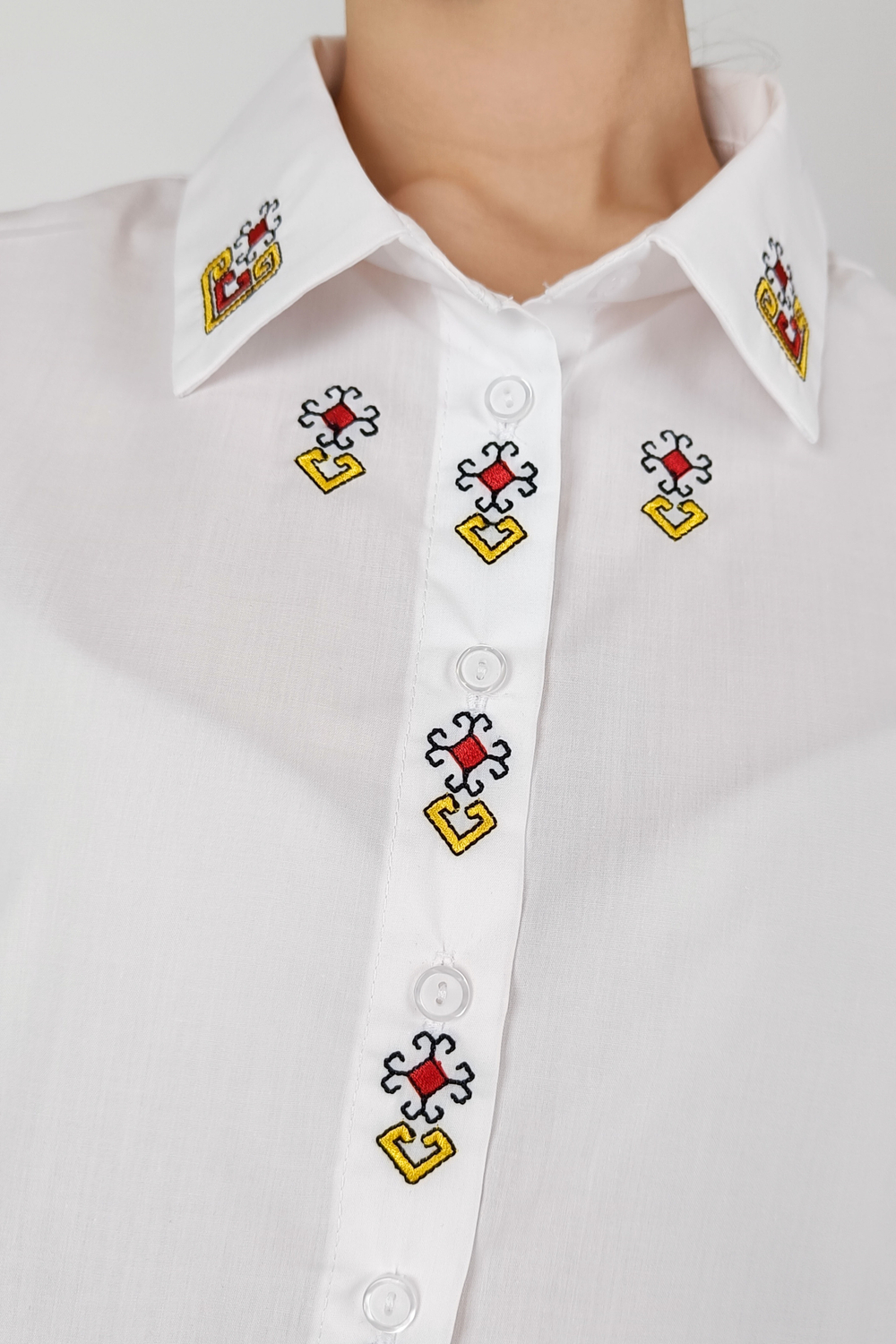 Блуза с чувашской вышивкой