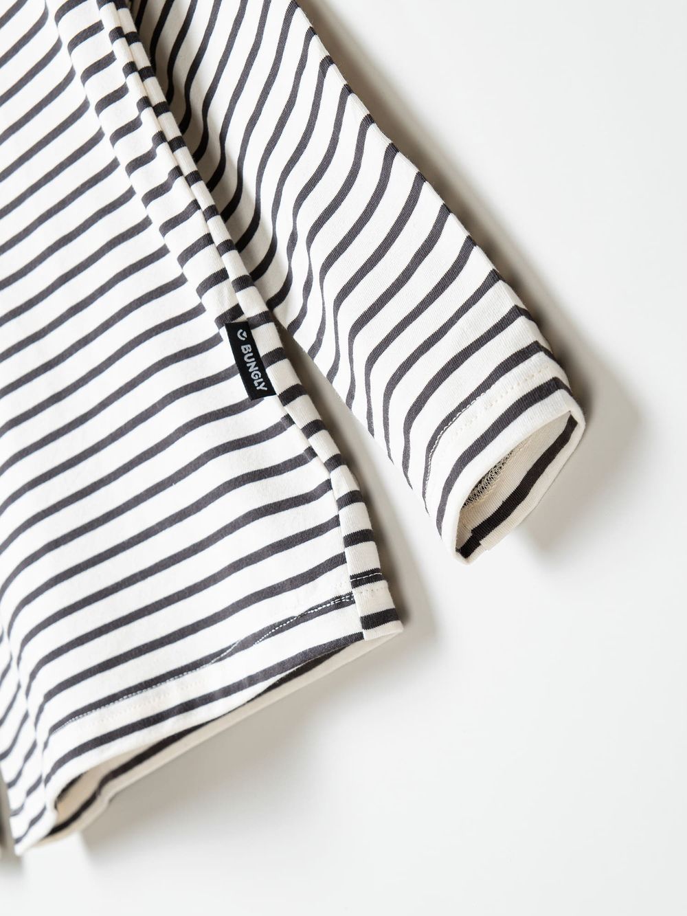 Лонгслив "Полоска Уголь" 7+