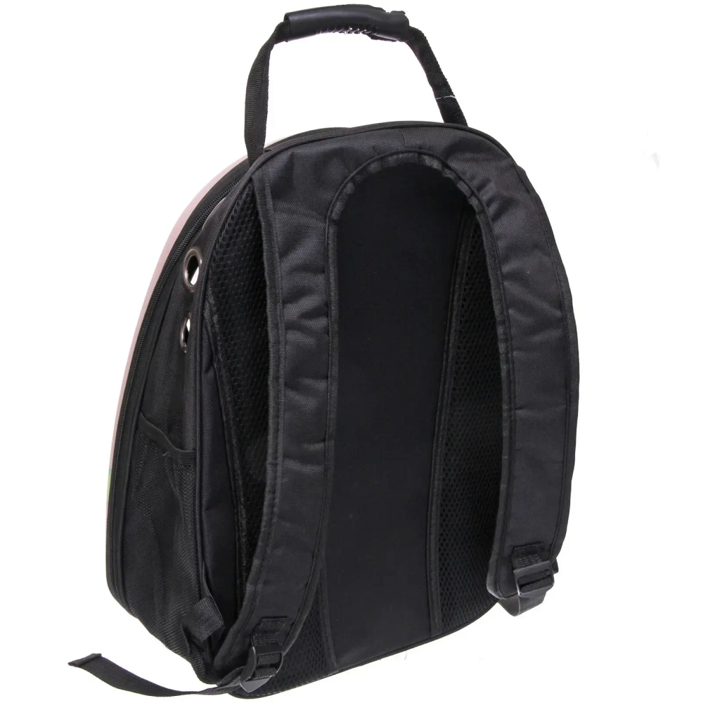 Рюкзак - переноска для животных «ЛЮБИМЫЙ БРО», цвет розовые мечты, 27*33*43см/до 7кг (сетка, иллюминатор, подложка) (Пакет и Лейбл)