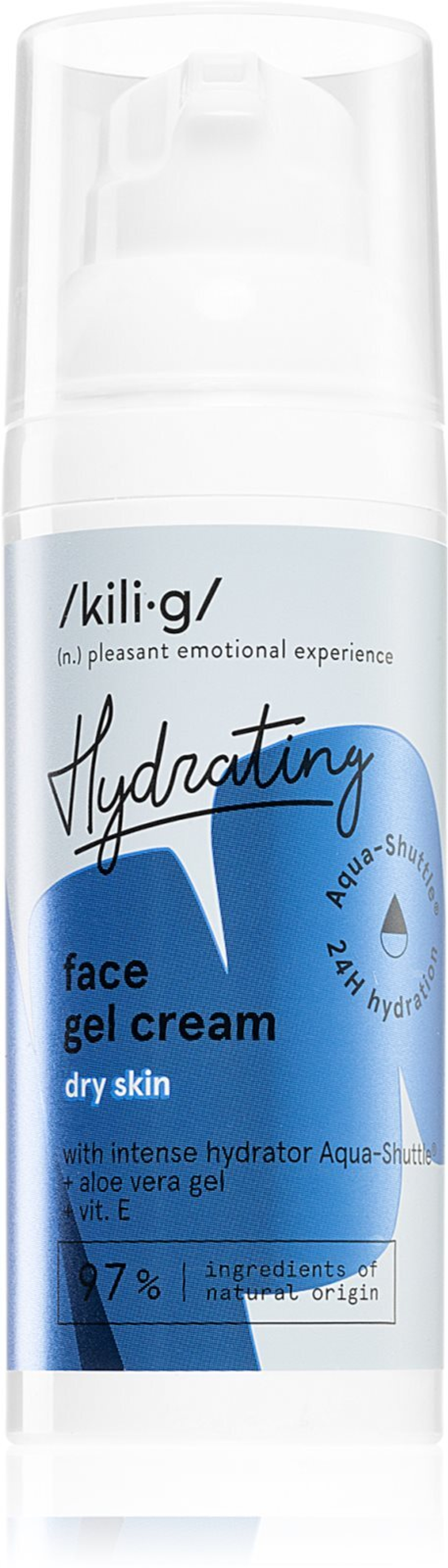 Kilig Hydrating - увлажняющий гель для лица для сухой кожи /   50  ml  / GTIN 4770001002544