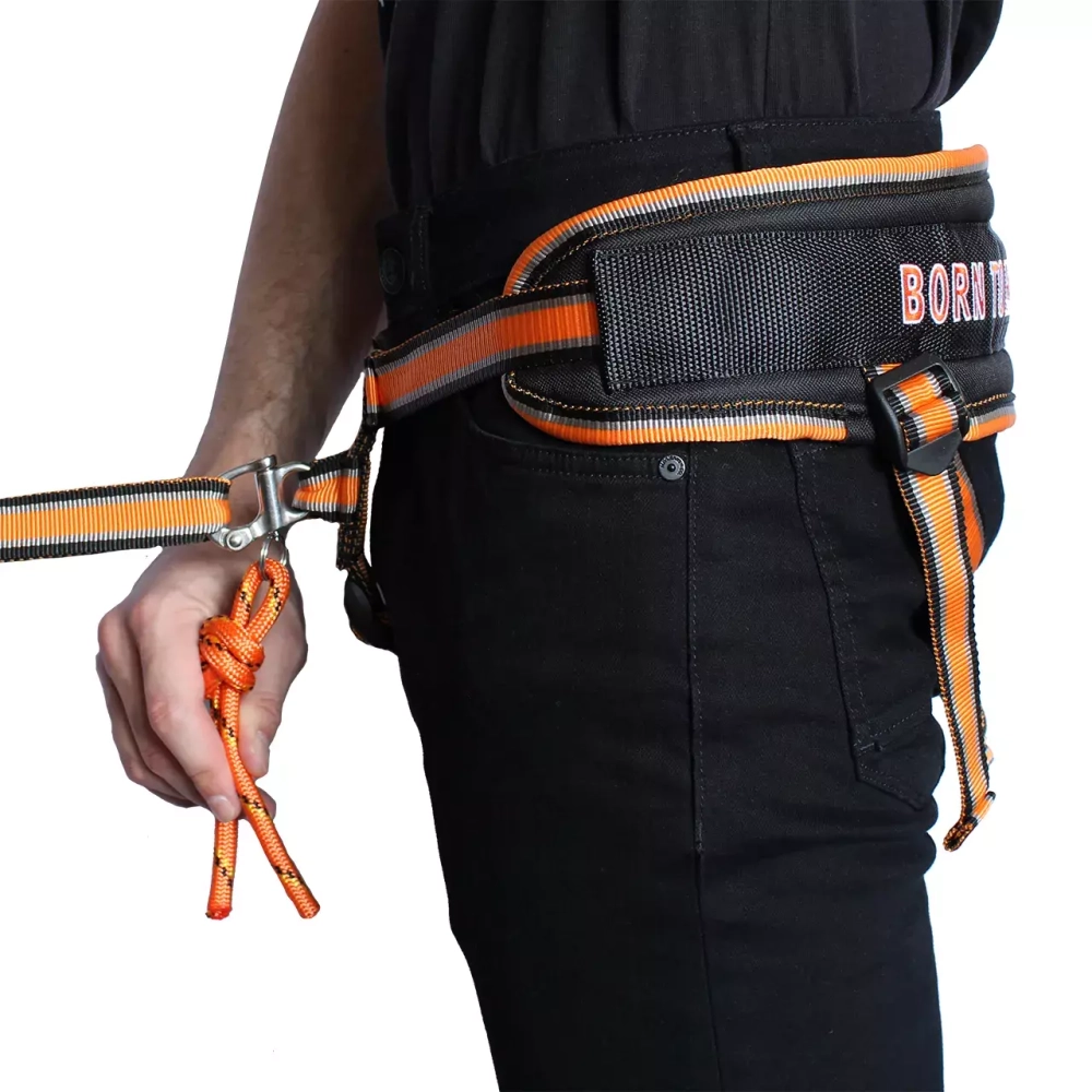 Пояс для каникросса в комплекте с потягом White Wolf серия Спорт