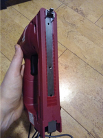 Скобозабивной пистолет Гвоздезабивной пистолет Скобогвоздезабивной пистолет RedVerg RD-ES53 красный