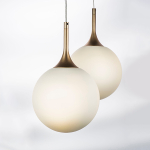 813023 Подвес GLOBO 1х40W E14 шампань/белый