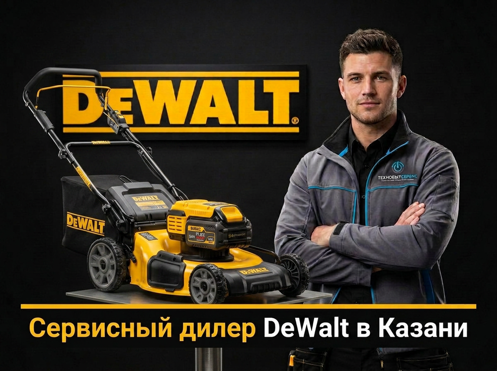 Ремонт ганокосилки DeWalt в Казани