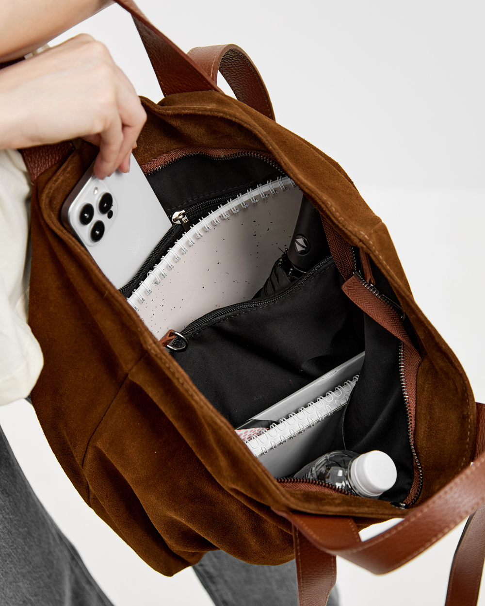 Сумка 864 15 коньячный