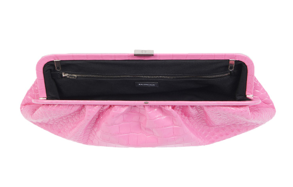 Balenciaga Cow Leather Cloud Bag, Shoulder Bag, Crossbody Bag, Clutch Extra Large Women"s Pink