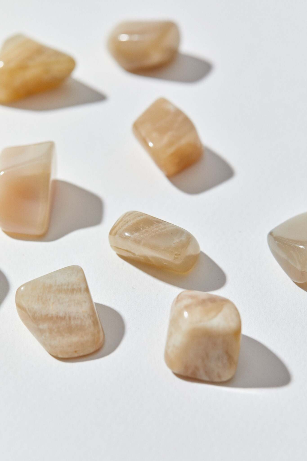 Лунный камень галтовка