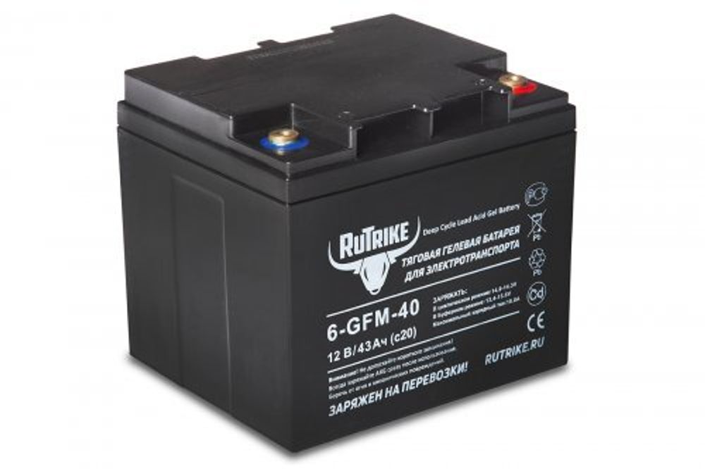 Аккумулятор RuTrike 6-GFM-200 (12V200A/H C20)