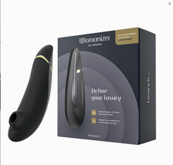 Бесконтактный клиторальный стимулятор Womanizer Premium 2 черный