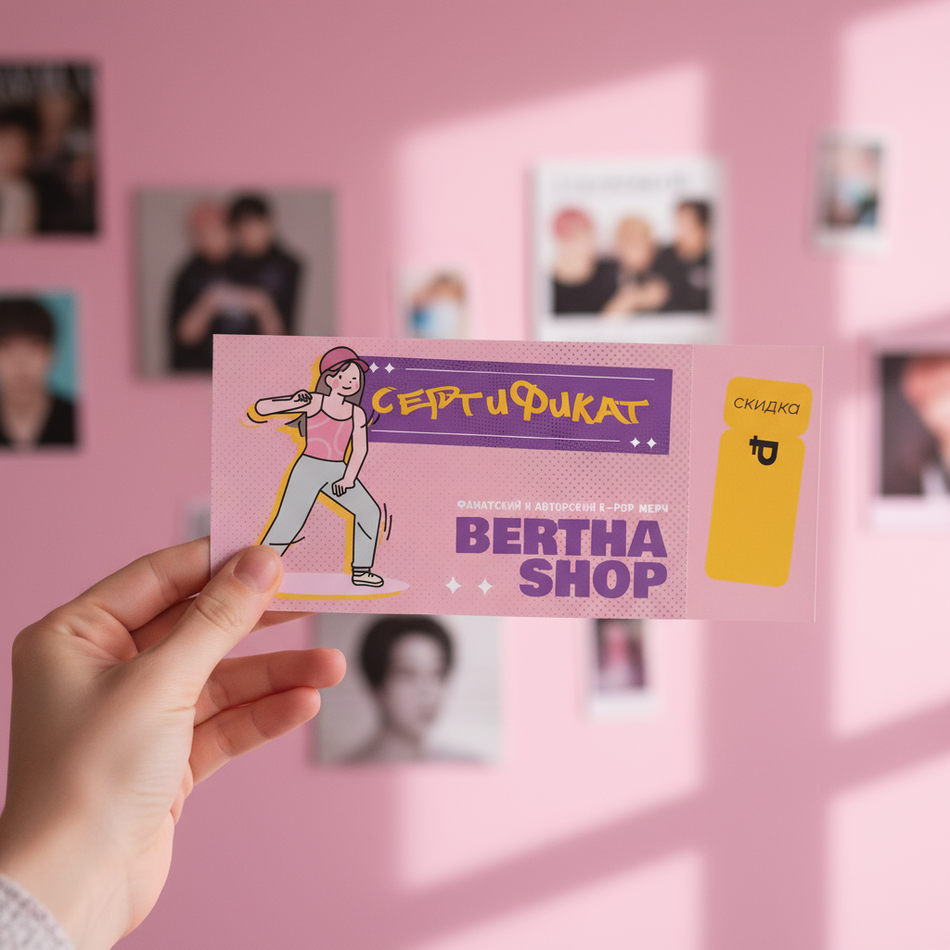 Подарочный сертификат (от 500 до 10000 руб.)