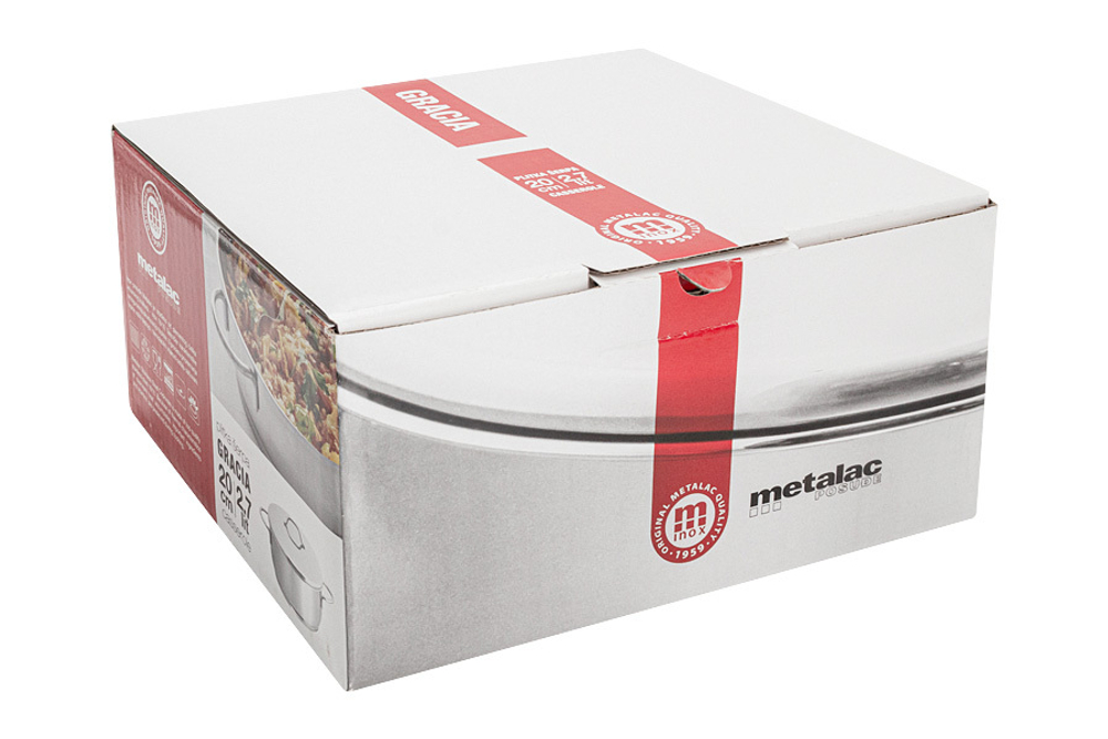 Кастрюля-сотейник 20см 2.7л Metalac Грация