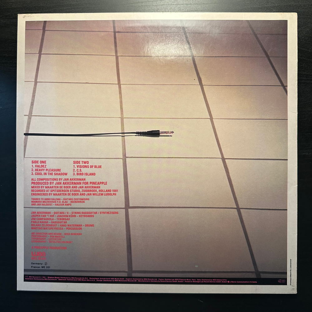 Jan Akkerman - Pleasure Point (Германия 1982г.)