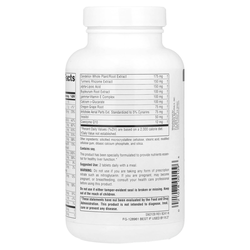 Source Naturals, Liver Guard ™, 120 таблеток