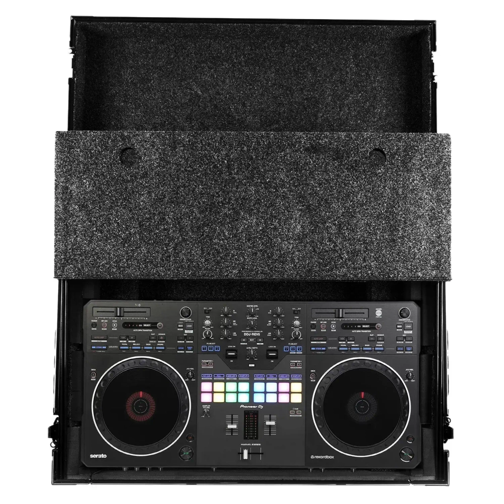 Кейс UDG Ultimate Flight Case Pioneer DDJ-REV5 Black Plus (Laptop Shelf)