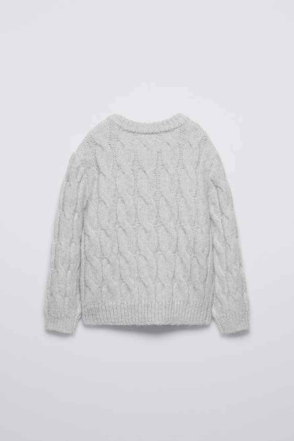 ZARA КАРДИГАН С ЗАСТЕЖКОЙ-МОЛНИЕЙ, ЖЕМЧУЖНО-СЕРЫЙ