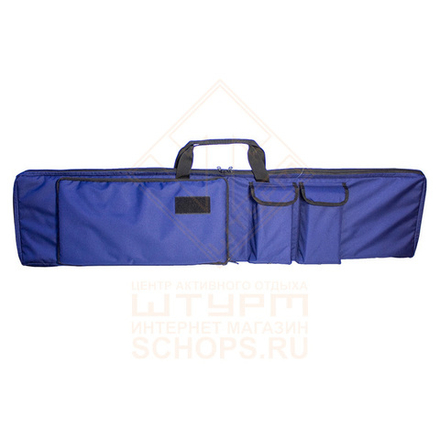 Чехол для оружия Tornado CW125 с карманами 125x25 см, Blue