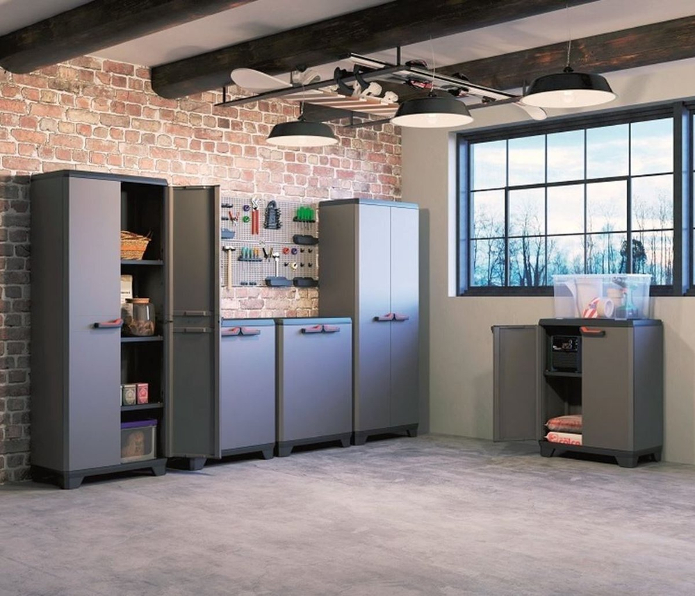 Пластиковый шкаф Keter Stilo Tall Cabinet