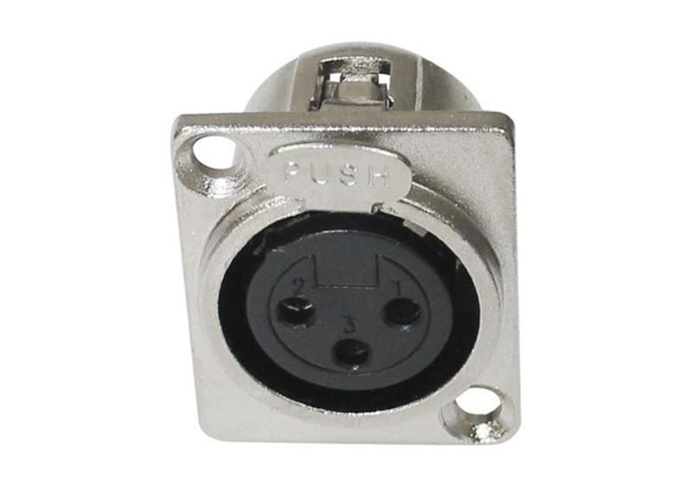 XLR Female Панельный