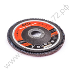 Круг лепестковый с керамическим абразивом для шлифования по нержавеющей стали FTL Everest 29 125 х 22,2 мм P80