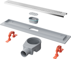 Душевой трап (лоток) EWRIKA 8600250 50 см, с сифоном