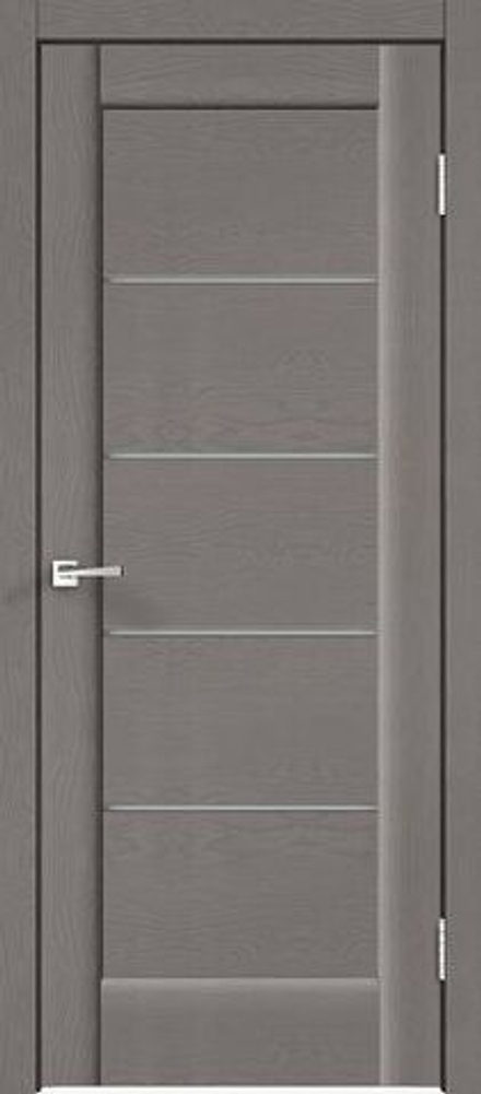Межкомнатная дверь Velldoris Premier 1 Soft-touch PO Мателюкс Ясень грей