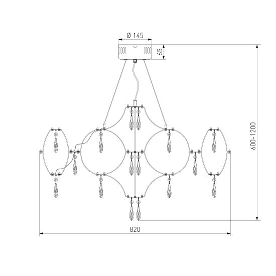 443/1/ подвесной светильник