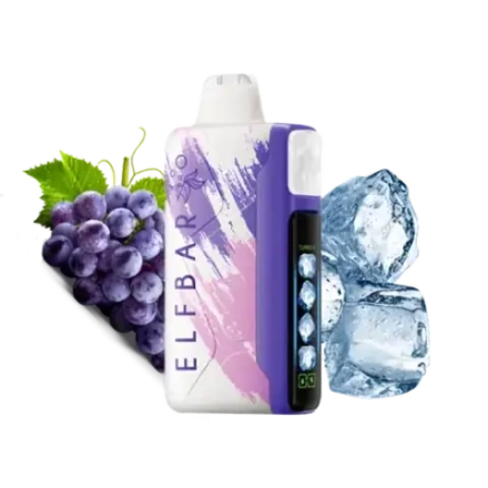 ELF BAR ICE KING - Grape Ice