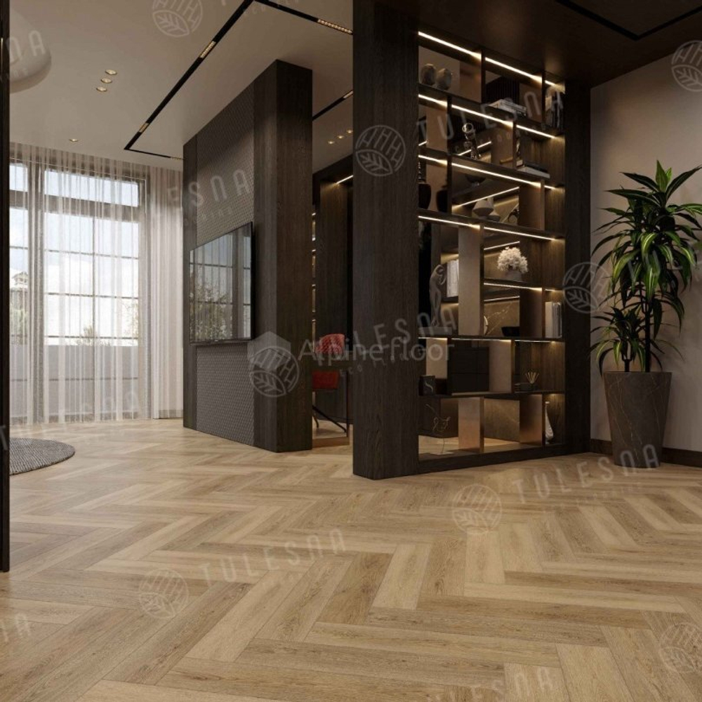 Кварцвиниловая плитка Tulesna Art Parquet LVT 1005-201 Stella