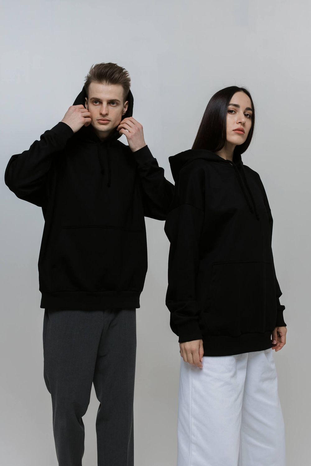 Худи Soul Company Overblank Черный