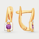 Серьги золотые