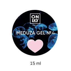 Gel MEDUZA, №004, 15 ml