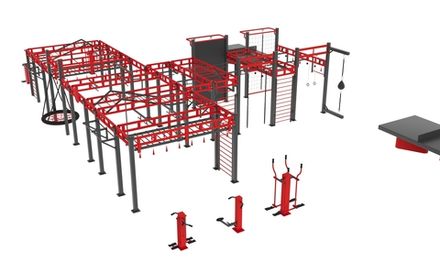 Умная спортивная площадка 030